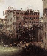 Canaletto The Rio dei Mendicanti (detail) China oil painting reproduction
