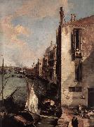 Canaletto Grand Canal, Looking East from the Campo San Vio (detail) fd China oil painting reproduction