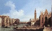 Canaletto Grand Canal: from Santa Maria della Carit to the Bacino di San Marco d China oil painting reproduction