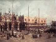 Canaletto Piazza San Marco: Looking South-East China oil painting reproduction