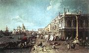 Canaletto The Molo with the Library and the Entrance to the Grand Canal f China oil painting reproduction