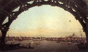 Canaletto London: Seen Through an Arch of Westminster Bridge df China oil painting reproduction