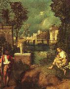 Giorgione The Tempest China oil painting reproduction
