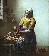 JanVermeer The Milkmaid China oil painting reproduction