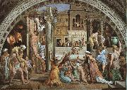 Raphael The Fire in the Borgo China oil painting reproduction