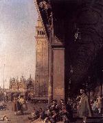 Canaletto Looking East from the South West Corner China oil painting reproduction