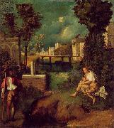 Giorgione The Tempest oil painting reproduction