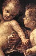 Correggio Virgin and Child with an Angel oil painting reproduction