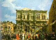 Canaletto Venice: The Feast Day of St. Roch China oil painting reproduction