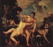 Titian Venus and Adonis China oil painting reproduction