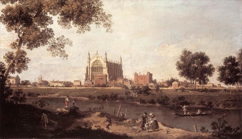 Canaletto Eton College Chapel f China oil painting art