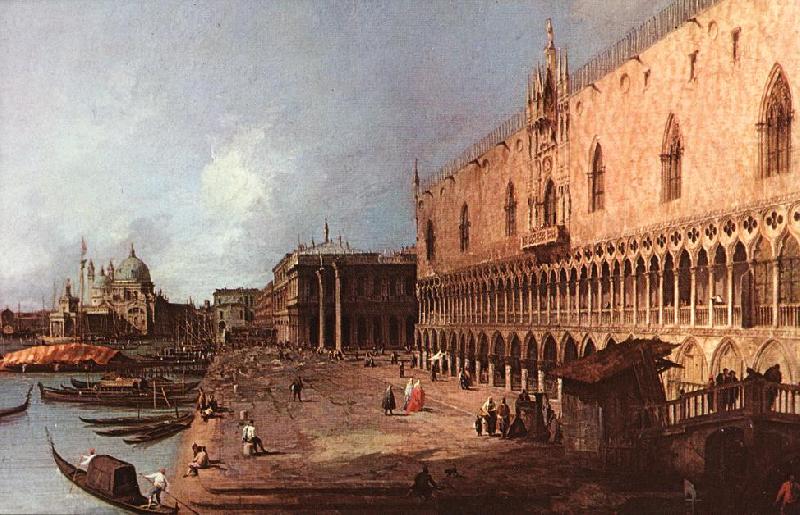 Canaletto Doge Palace d China oil painting art