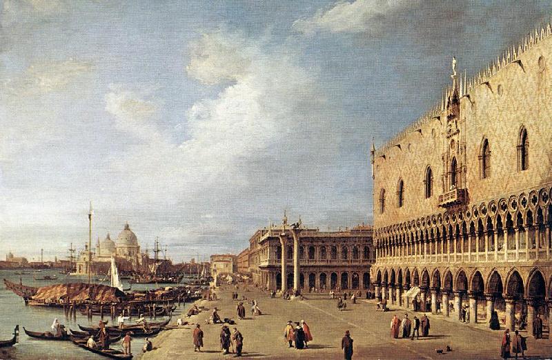 Canaletto View of the Ducal Palace f China oil painting art