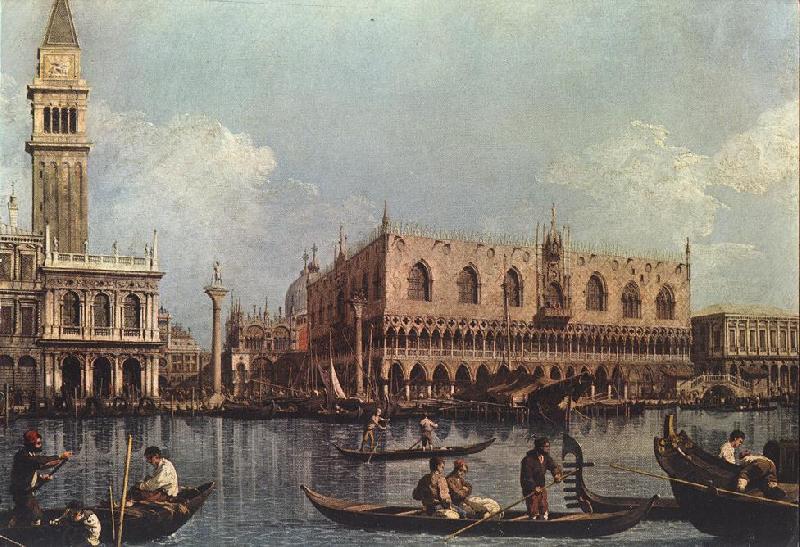 Canaletto View of the Bacino di San Marco (St Mark s Basin) China oil painting art