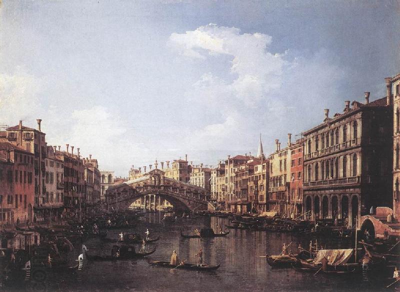 Canaletto The Rialto Bridge from the South fdg China oil painting art
