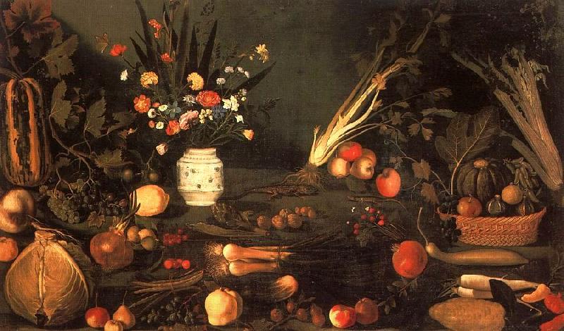 Caravaggio Still Life with Flowers Fruit China oil painting art