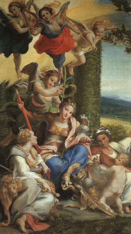 Correggio Allegory of Virtue China oil painting art