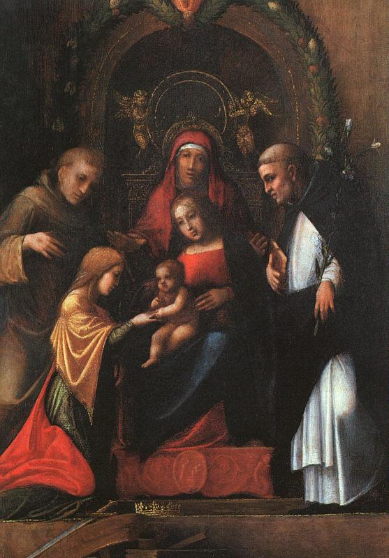Correggio The Mystic Marriage of St.Catherine