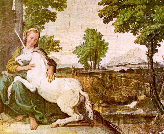 Domenichino The Maiden and the Unicorn