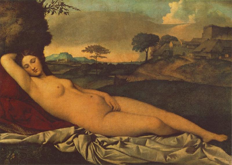 Giorgione Sleeping Venus dhh China oil painting art