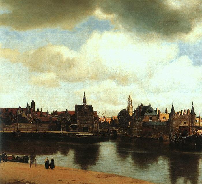 JanVermeer View of Delft China oil painting art
