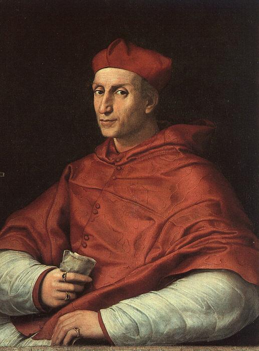 Raphael Portrait of Cardinal Bibbiena oil painting picture