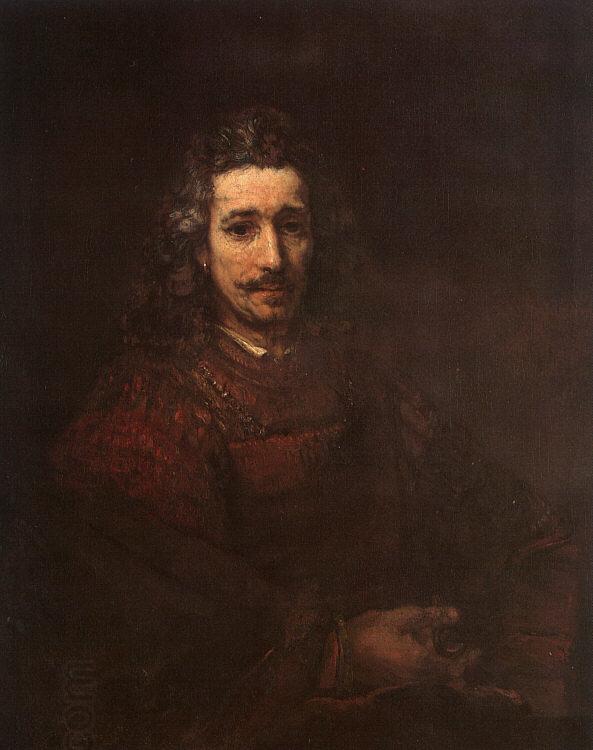 Rembrandt Man with a Magnifying Glass China oil painting art