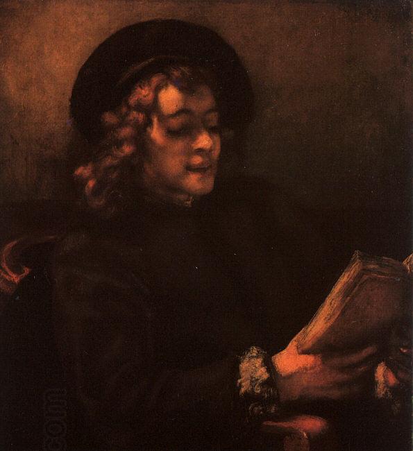 Rembrandt Portrait of Titus China oil painting art