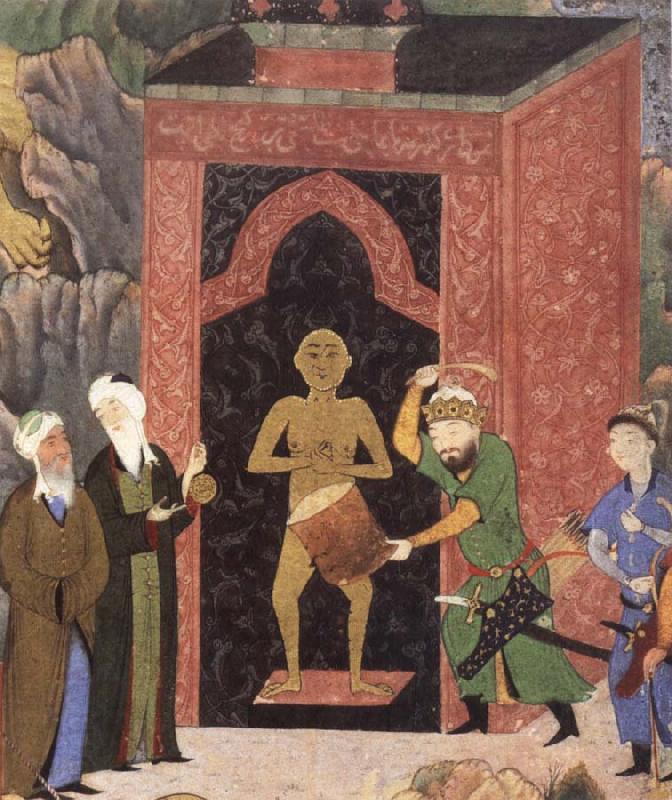 Bihzad Jami as Apollonius and the minister Mir Ali Sher Nawa i as Alexander China oil painting art
