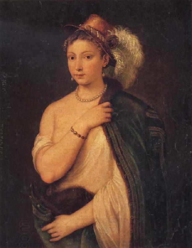 Titian Portrait of a Young Woman China oil painting art