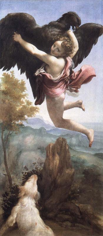 Correggio Abducation of Ganymede