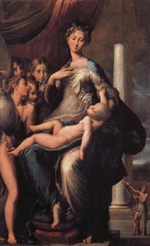 PARMIGIANINO Madonna with Long Neck oil painting picture