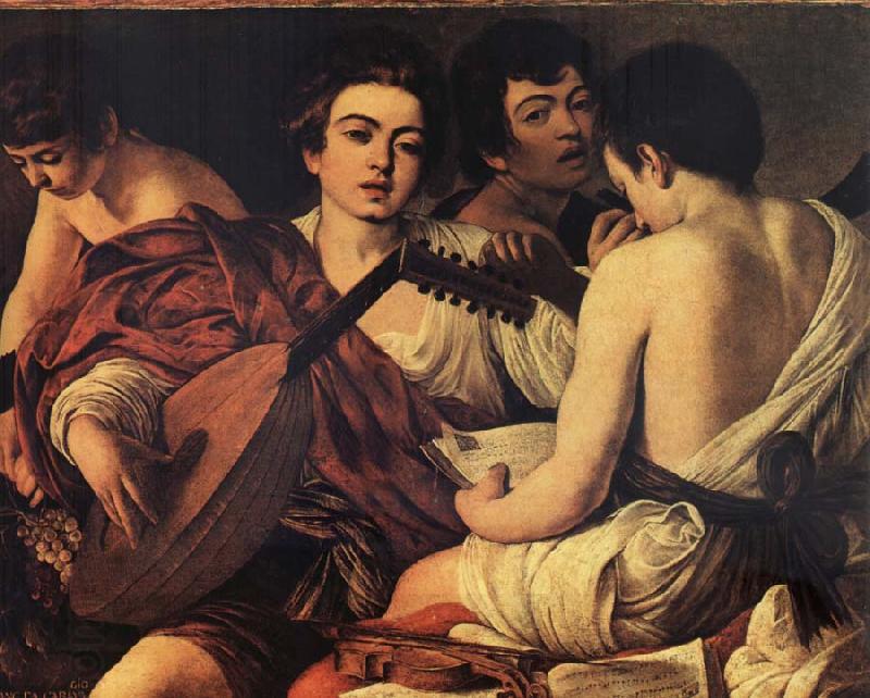 Caravaggio The Musicians China oil painting art