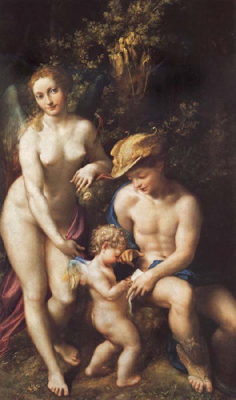 Correggio Venus with Mercury and Cupid