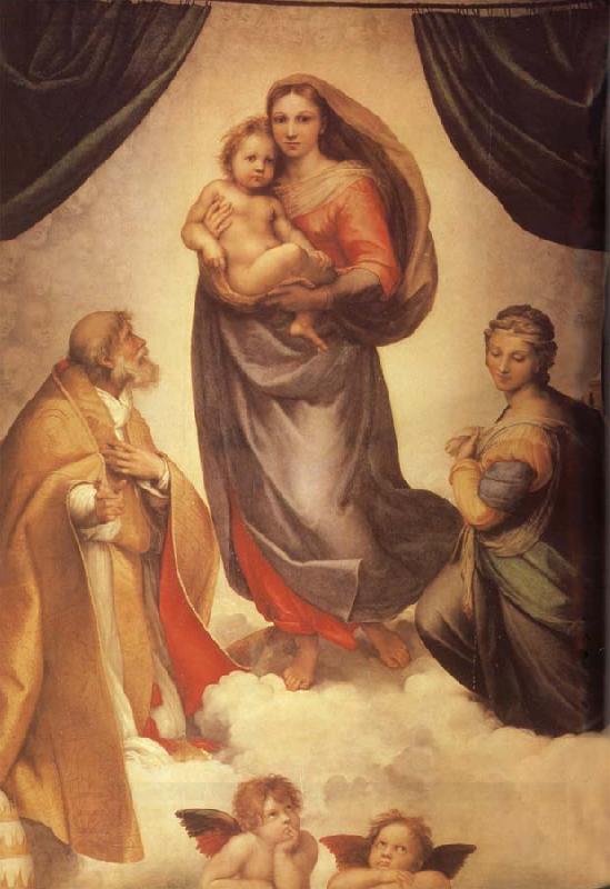 Raphael Sistine Madonna China oil painting art