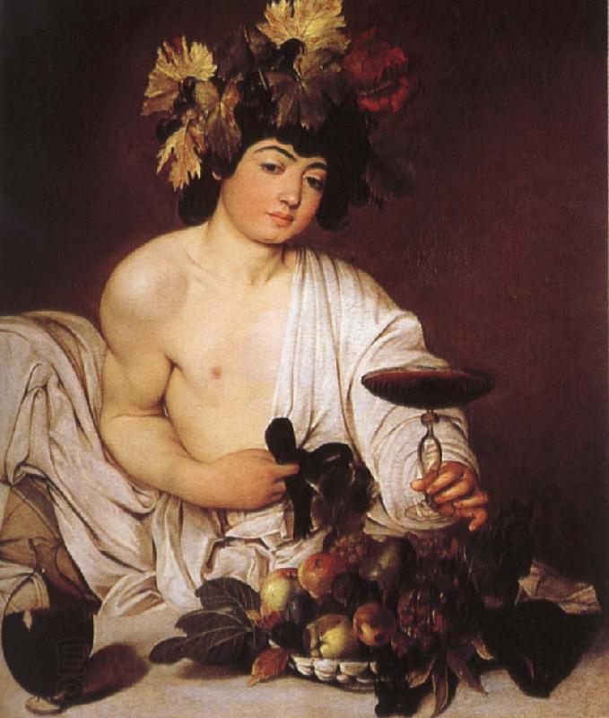 Caravaggio The young Bacchus oil painting picture