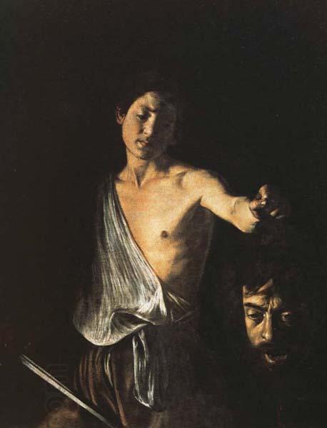 Caravaggio David with the Head of Goliath China oil painting art