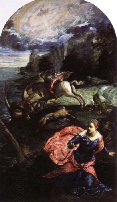 Tintoretto st.george and the dragon China oil painting art