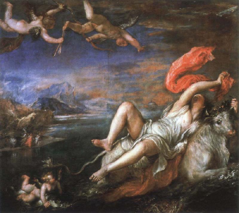 Titian the rape of europa China oil painting art