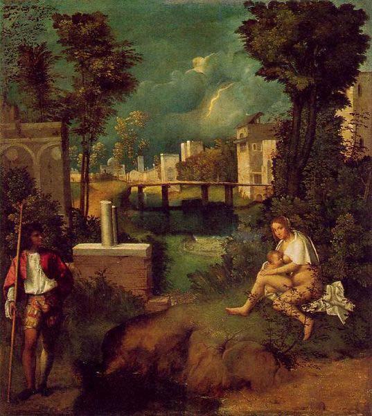 Giorgione The Tempest China oil painting art