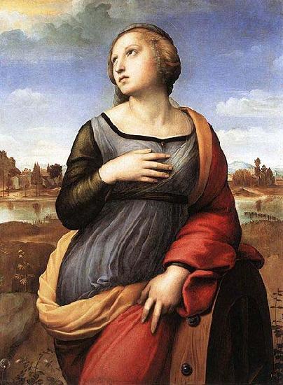 Raphael Saint Catherine of Alexandria, China oil painting art