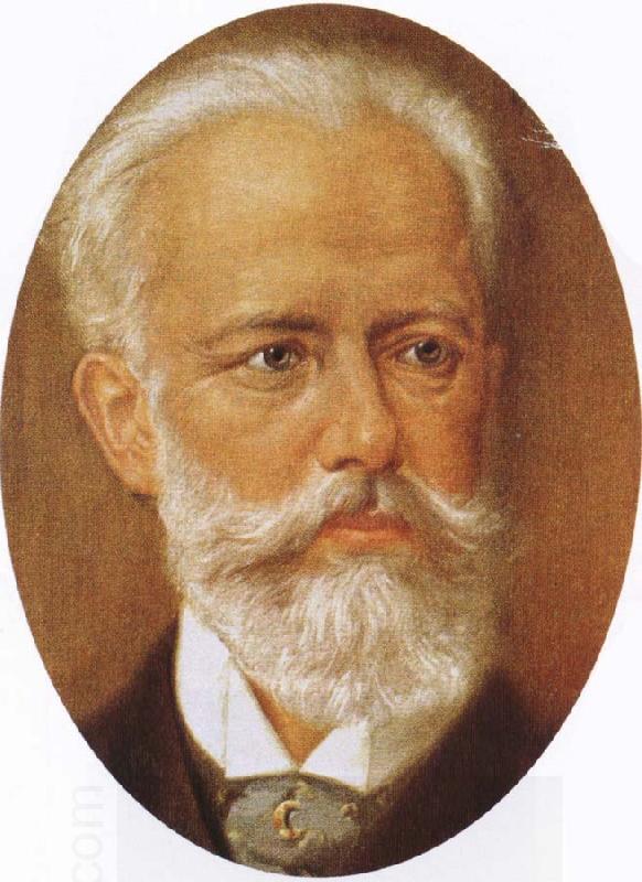 tchaikovsky the most popular Russian composer China oil painting art