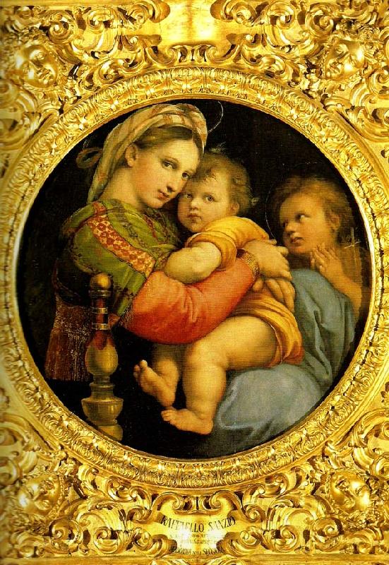 Raphael madonna della tenda China oil painting art