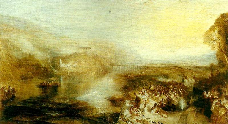 J.M.W.Turner the opening of the wallhalla