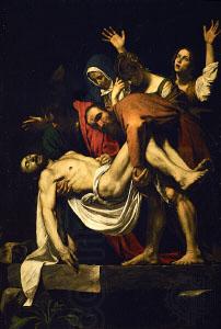 Caravaggio The Deposition of Christ China oil painting art