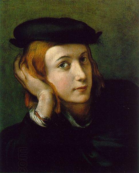 Correggio Portrait of a Young Man