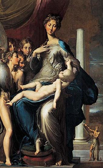 PARMIGIANINO Madonna with Long Neck