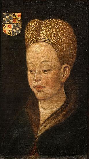 Anonymous Portrait of Margaret of Bavaria China oil painting art