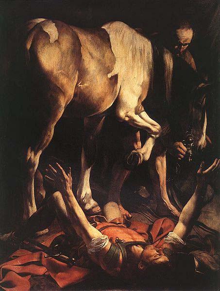 Caravaggio The Conversion of Saint Paul oil painting picture