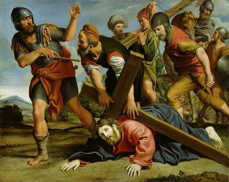 Domenichino The Way to Calvary China oil painting art